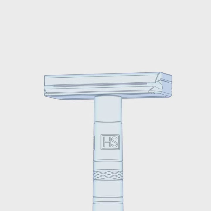 Shave with the Henson razor.